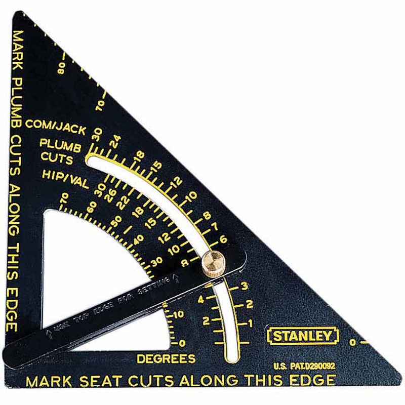 Stanley 46-053 Premium Adjustable QuickSquare Layout Tool  6-3/4