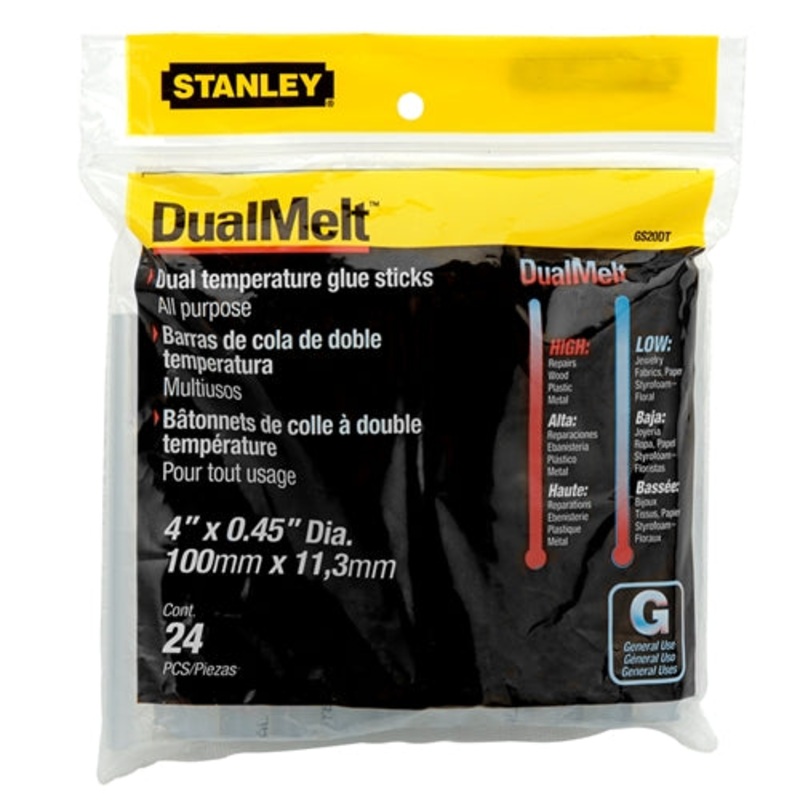 Stanley GS20DT DualMelt Glue Sticks 4 – 24 Pack