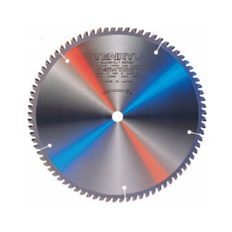 Tenryu AC-25580DN 10 x 80T x 5/8 Arbor Alumi-Cut Blade