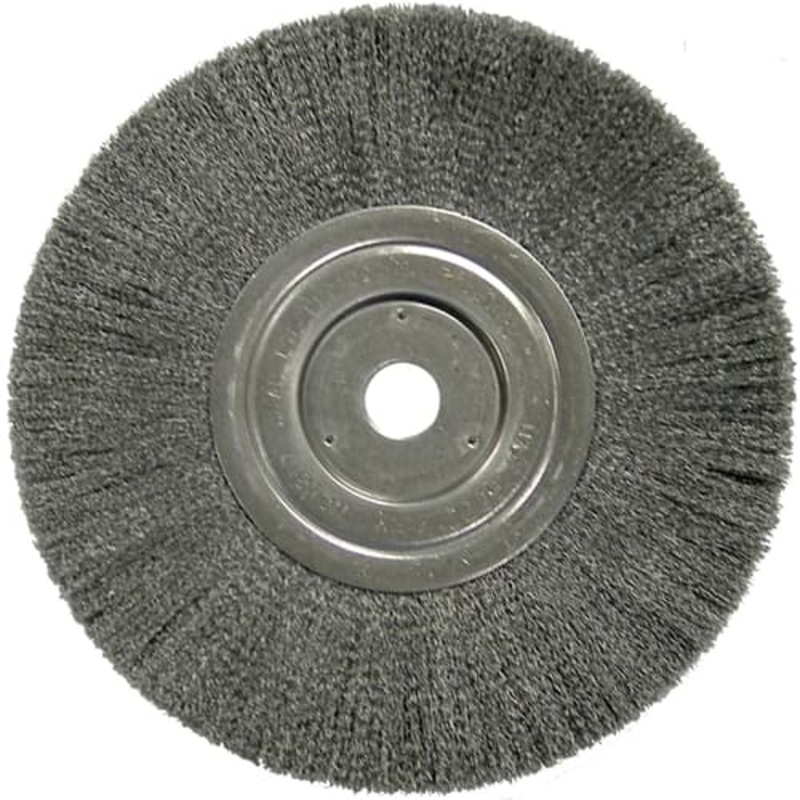 Weiler 01148 8 Narrow Crimped Wire Wheel, .008, 3/4 A.H.
