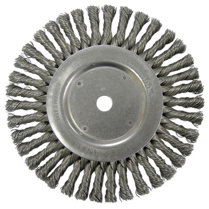 Weiler 08615 8 Cable Twist Wire Wheel, .023, 5/8 A.H.