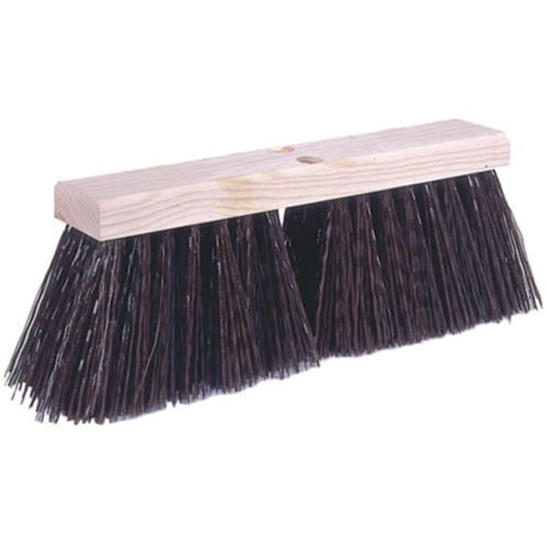 Weiler 42174 24 Street Broom, 5-1/4 Trim, Brown Polypropylene Fill