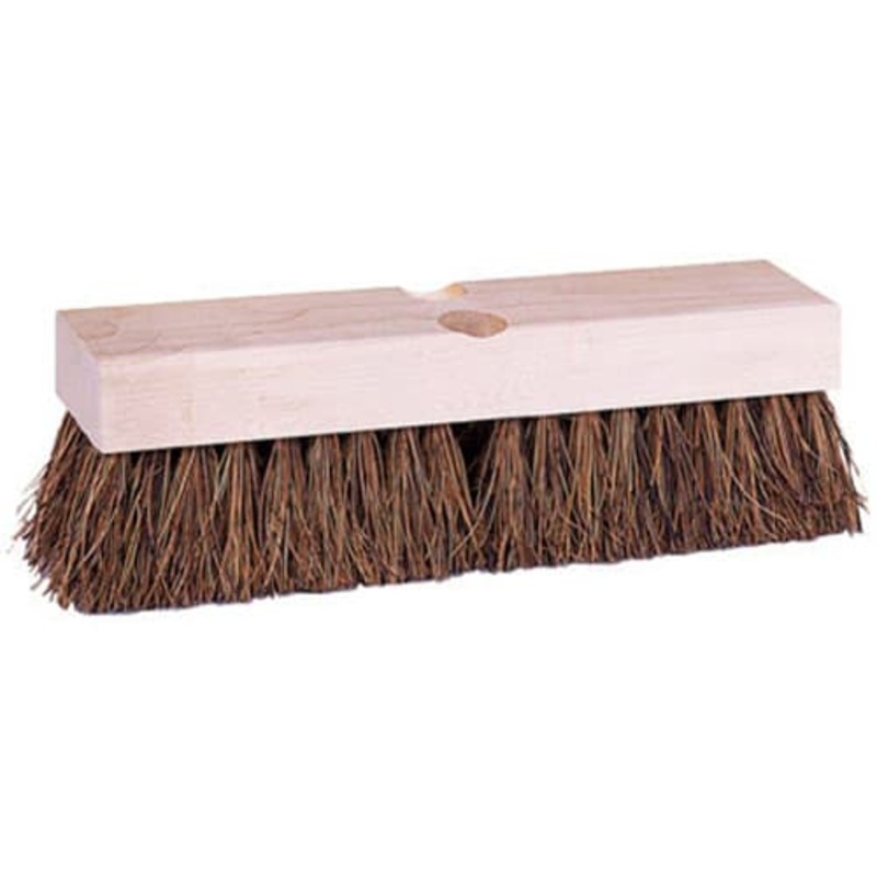 Weiler 44026 10 Deck Scrub Brush, Palmyra Fill