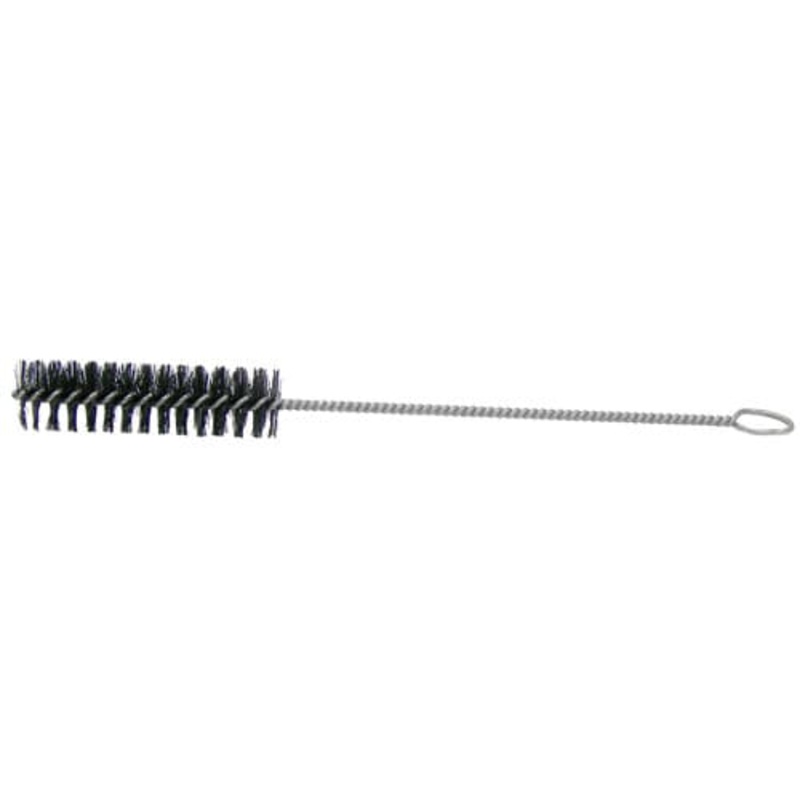 Weiler 44113 1 Dia x 12L Nylon Tube Brush w Twisted Wire Handle