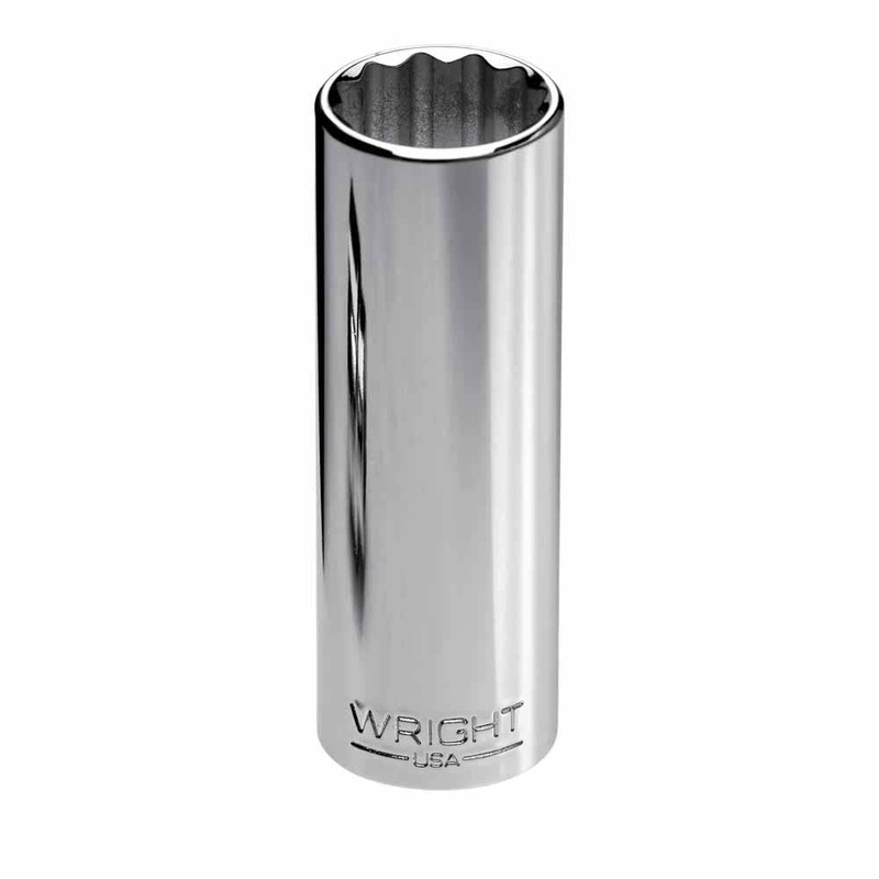 Wright Tool 3624 3/8 Drive 12 Point Deep Socket 3/4