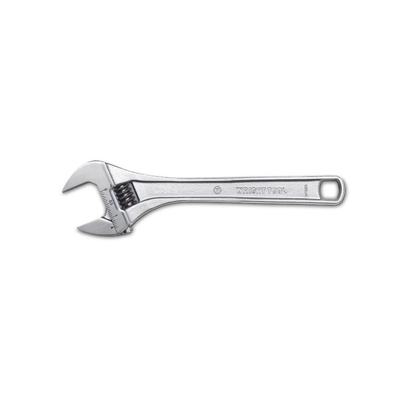 Wright Tool 9AC10 Adjustable Wrench Maximum Capacity 1-3/8 Chrome – 10