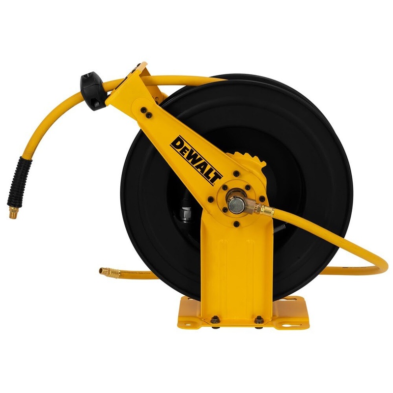 DXCM024-0343 3/8 x 50′ Double Arm Auto Retracting Air Hose Reel