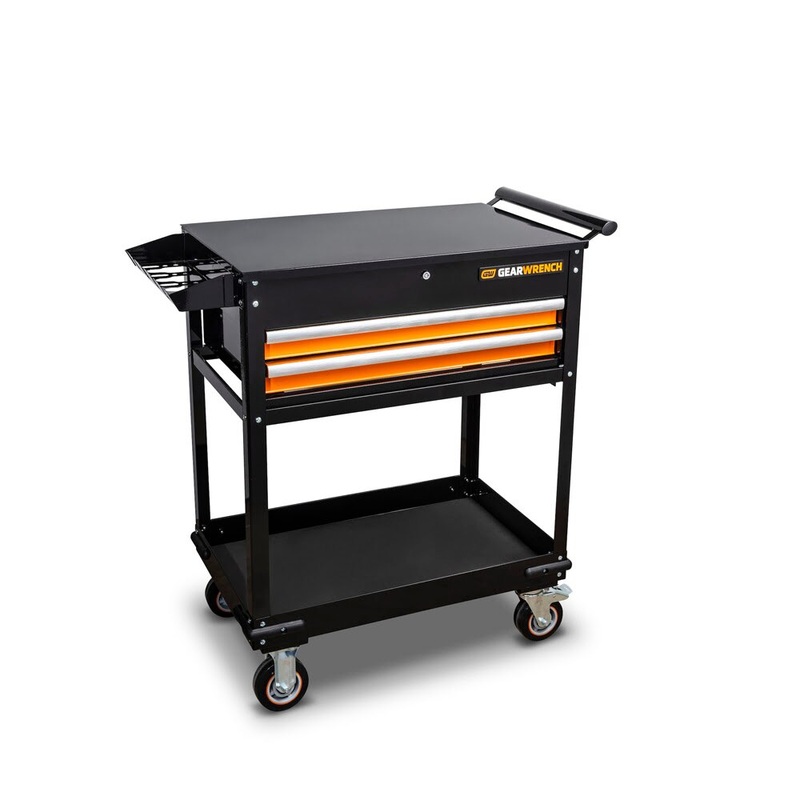 GearWrench 83167 32 2 Drawer Black & Orange Utility Cart