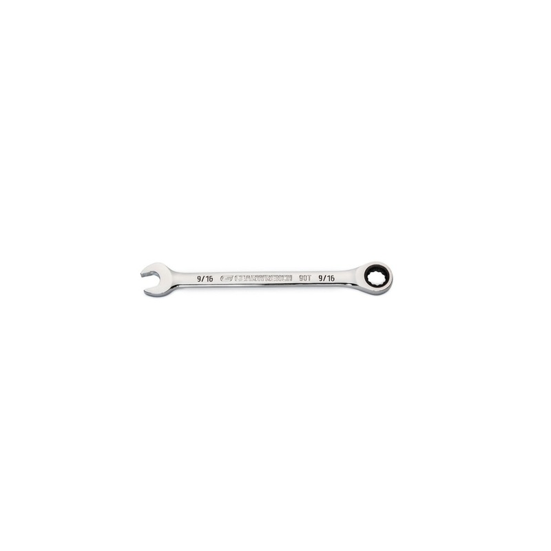 GearWrench 86946 9/16 90-Tooth 12 Point Ratcheting Combination Wrench