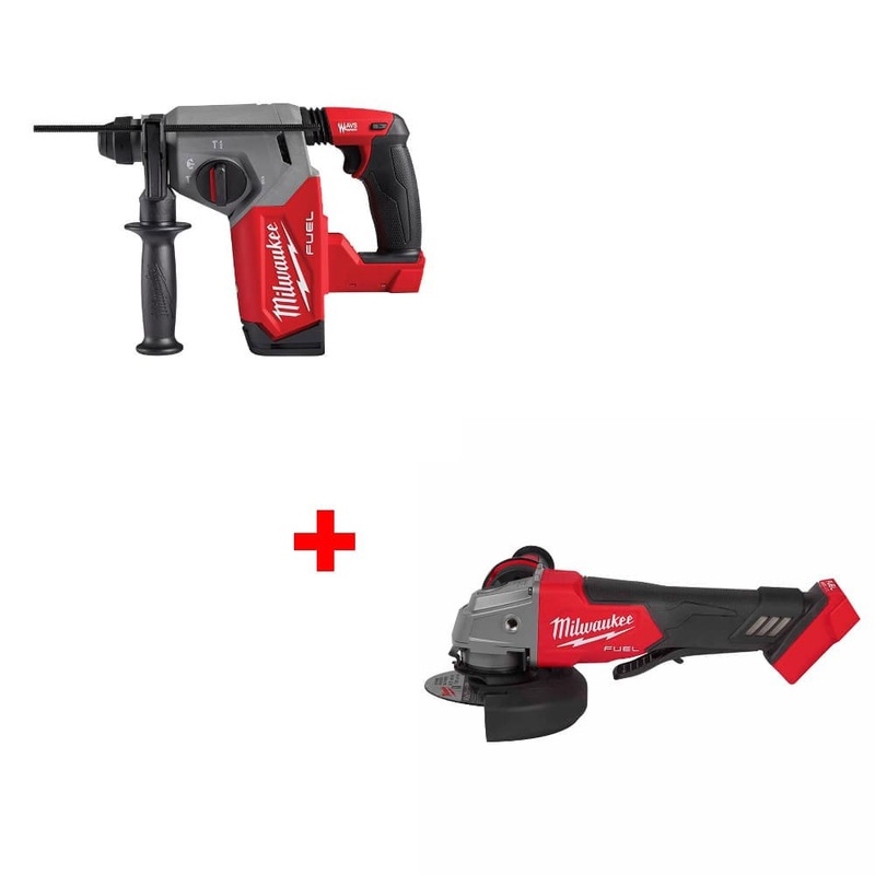 Milwaukee 2912-20 M18 FUEL 1 Rotary Hammer w/ FREE 2880-20 M18 Fuel Grinder
