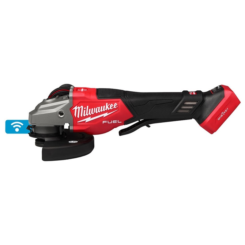 Milwaukee 3672-20 M18 FUEL 4-1/2-6 Variable Speed Braking Grinder, Paddle Switch w/ ONE-KEY