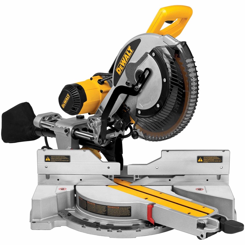 DeWalt DWS780 12 Double Bevel Sliding Compound Miter Saw