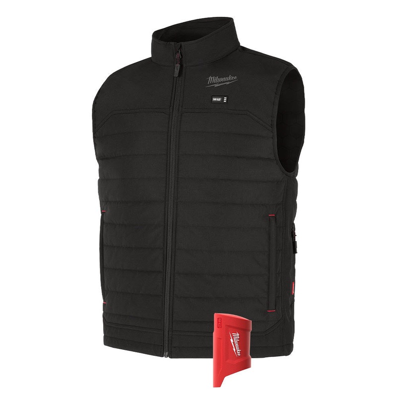 Milwaukee M300B-20 M12 Heated Black Axis Vest Only