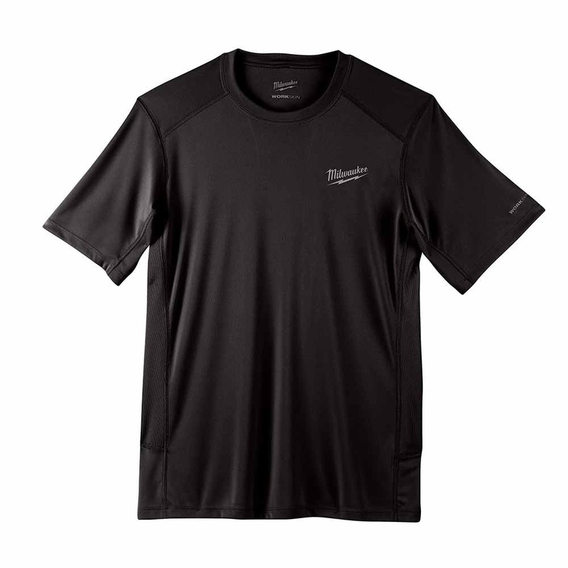 Milwaukee 414B WORKSKIN Lightweight Performance Shirt – Short Sleeve – Black