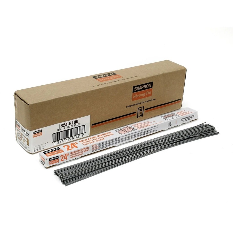 Simpson Strong-Tie IS24-R (23-1/2) Insulation Support for Joists (100 Pack)