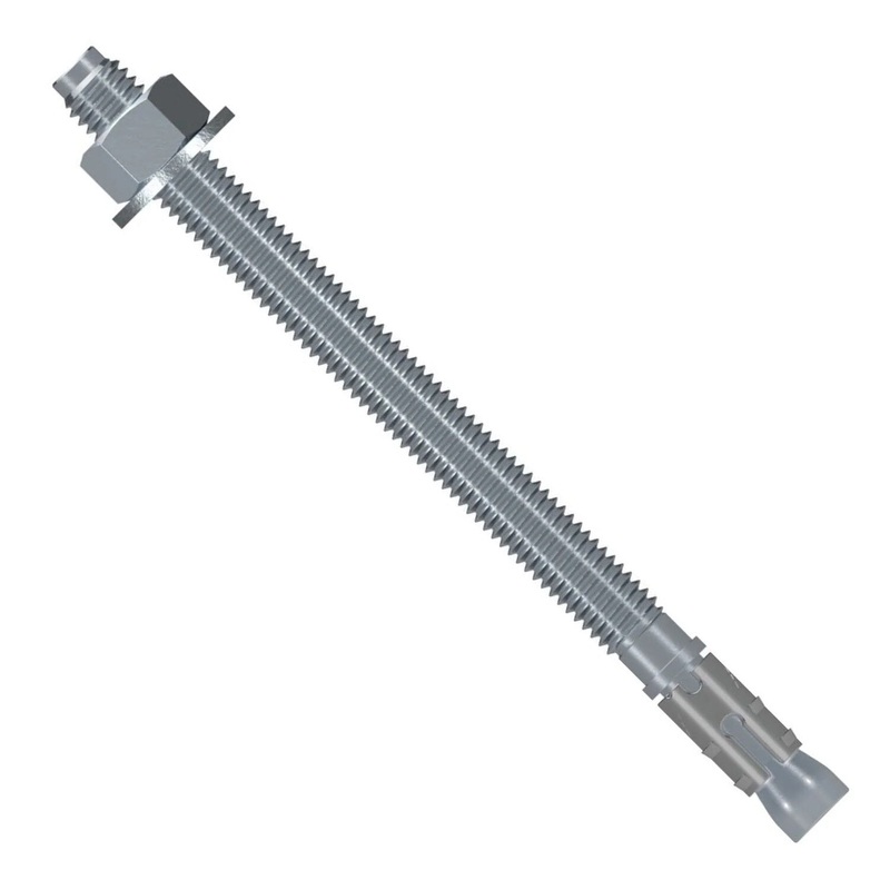 Simpson Strong-Tie STB2-501004SS (1/2 x 10) Strong-Bolt 2 Type 304 Stainless-Steel Wedge Anchor (25 Pack)