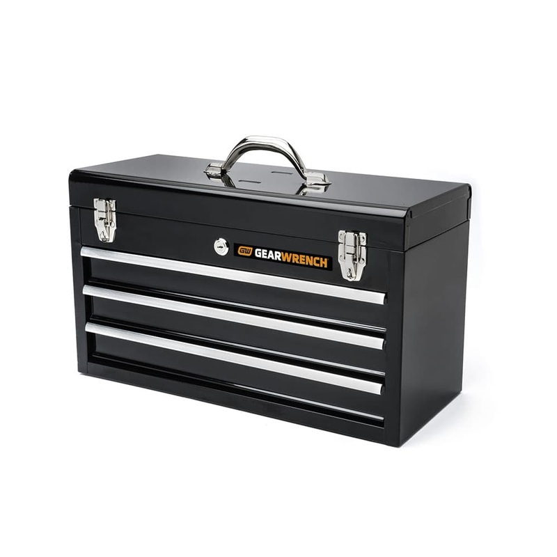 GearWrench 83151 20 3 Drawer Black Steel Tool Box
