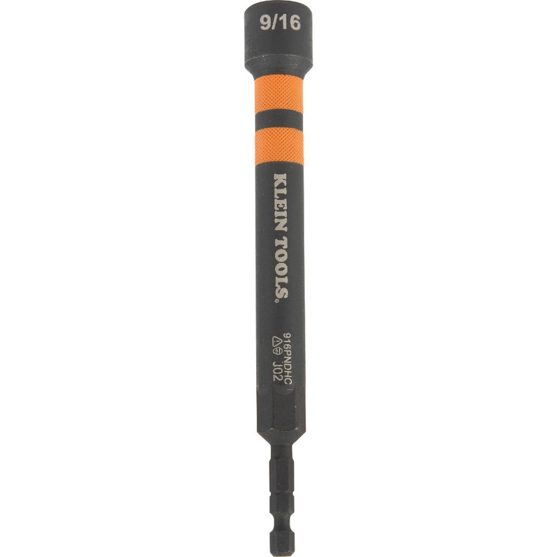 Klein 916PNDHC 9/16 Hollow Magnetic Color-Coded Power Nut Driver