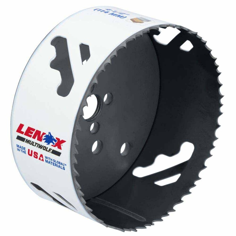 Lenox 3007272L LENOX Bi-Metal Speed Slot Hole Saw With T3 Technology, 4-1/2