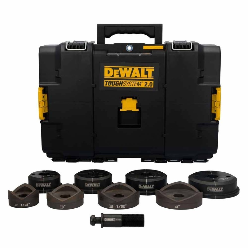 DEWALT DCE6004K DEWALT 2-1/2 – 4 Knockout Punch and Die Kit