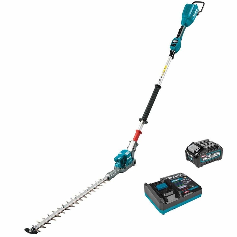 Makita GNU01M1 40V max XGT Brushless Cordless 24 Articulating Pole Hedge Trimmer Kit (4.0Ah)