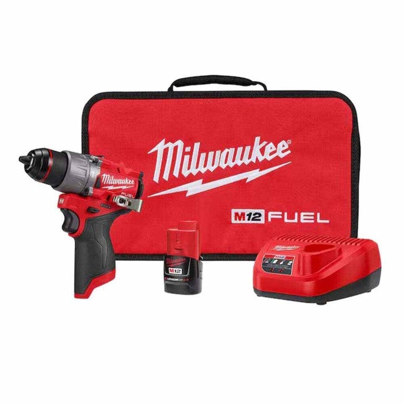 Milwaukee 3404-21 M12 FUEL 1/2 Hammer Drill/Driver Kit