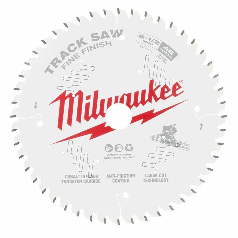 Milwaukee 48-40-0627 6-1/2 48T Fine Finish Track Saw Blade
