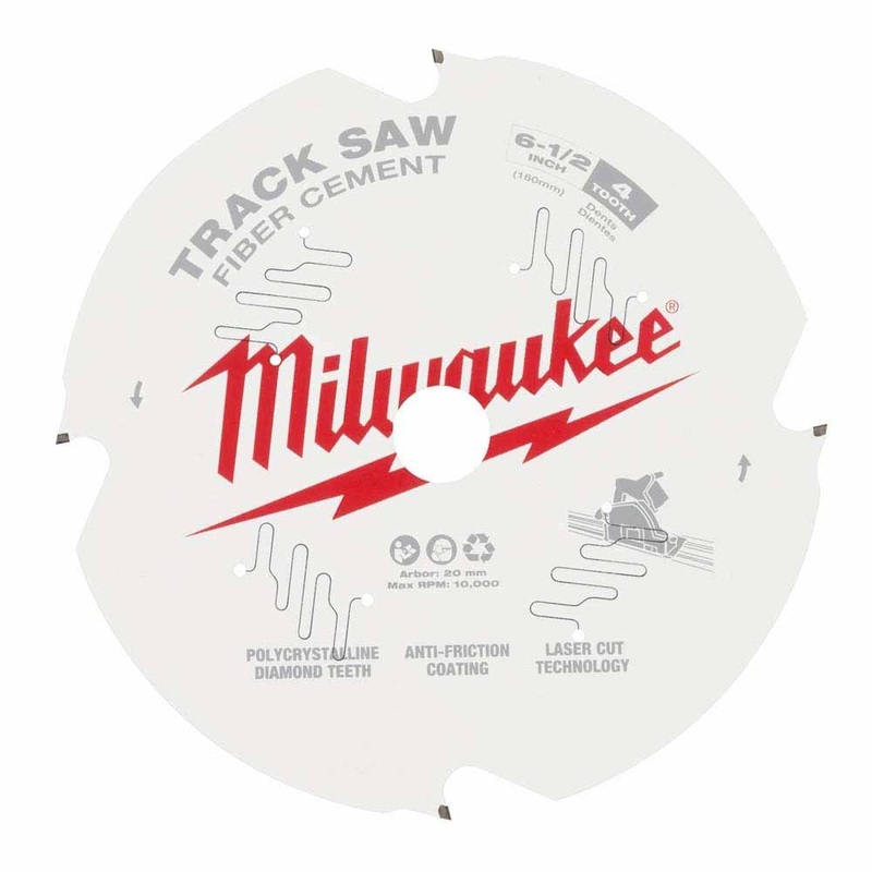 Milwaukee 48-40-0670 6-1/2 4T Fiber Cement Track Saw Blade