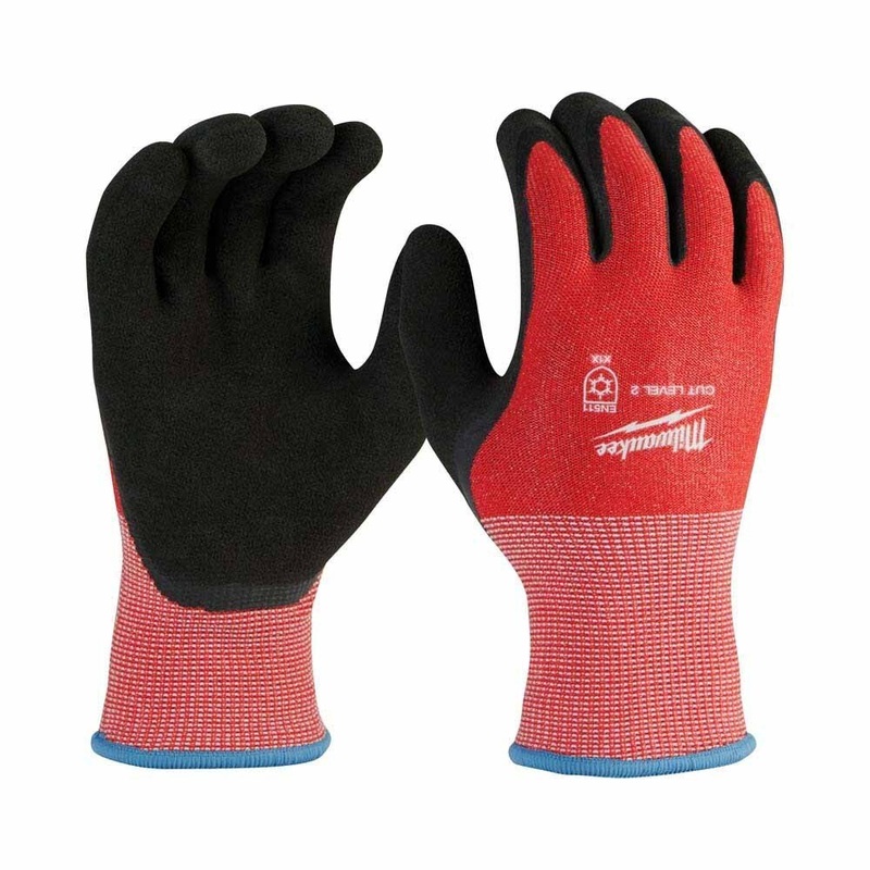Milwaukee 48-73-7921 Cut Level 2 Winter Dipped Gloves – M