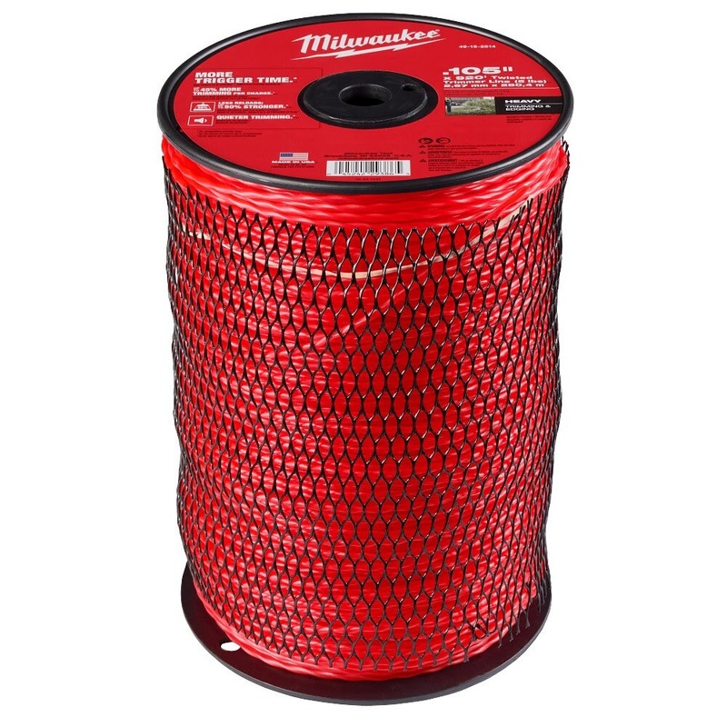 Milwaukee 49-16-2814 Milwaukee .105 x 900′ (5 lbs.) Twisted Trimmer Line