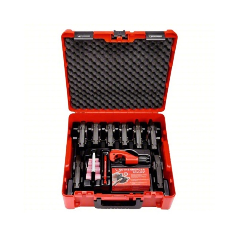 Rothenberger 1000002206 MAXIPRO Standard 6 Jaw Set – Water/Copper (1/2 – 2)