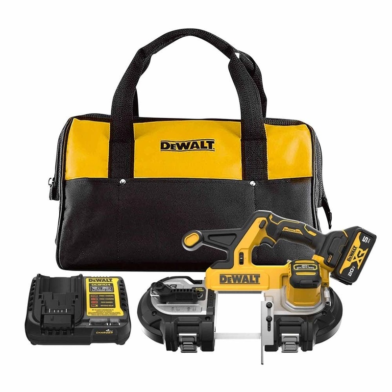 DeWalt DCS378P1 20V MAX XR 35-3/8 Mid-Size Bandsaw (5.0Ah Battery Kit)