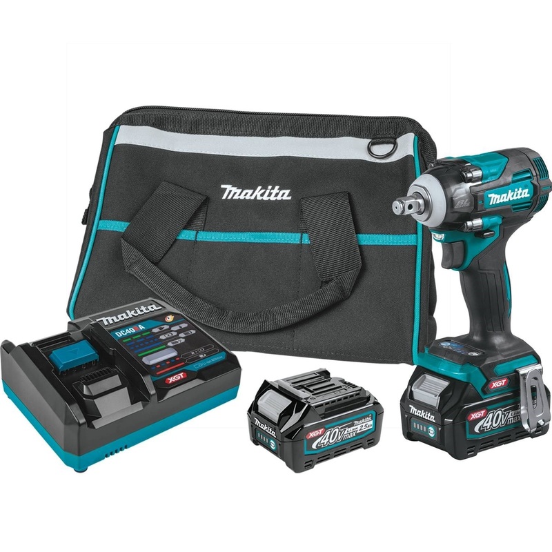 Makita GWT04D 40V max XGT Impact Wrench Kit