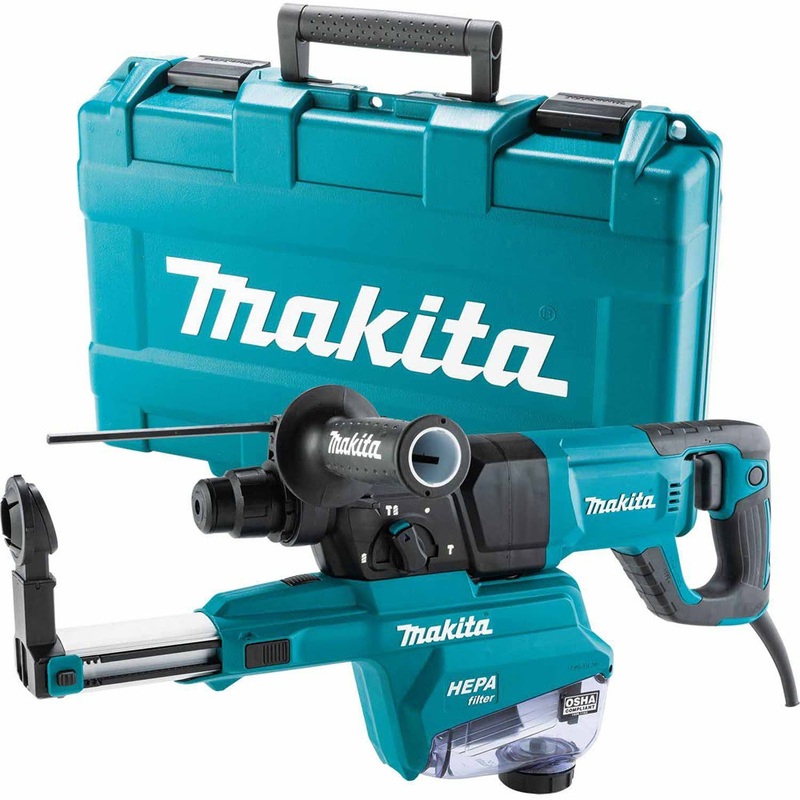 Makita HR2663 1 SDS-PLUS AVT Rotary Hammer, w/ HEPA Dust Extractor (D-handle)
