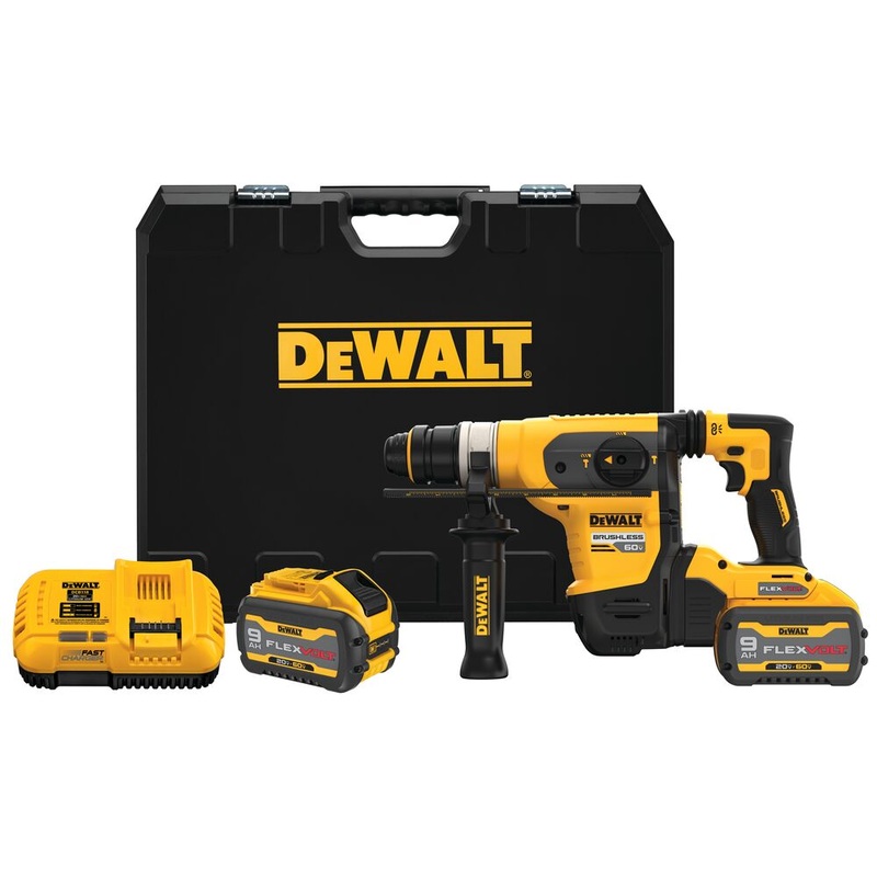 DeWalt DCH416X2 60V Max* 1-1/4 Brushless SDS Plus Rotary Hammer
