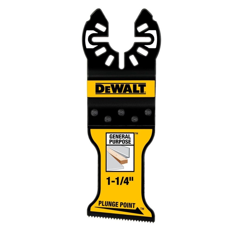 DeWalt DWA4258B25 OSC 1 1/4 PLUNGEPOINT General Purpose Blade 25PK