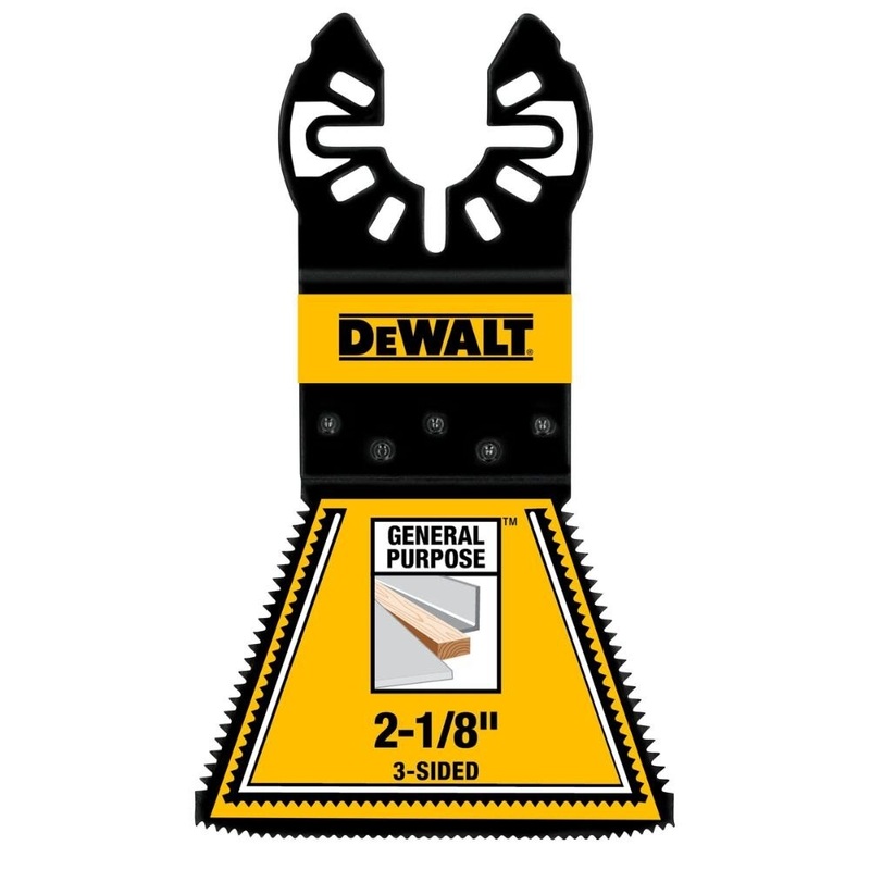 DeWalt DWA4283 General Purpose 3-Sided Oscillating Blade