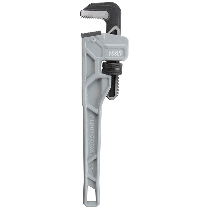 Klein 68224 Adjustable Cast Aluminum Pipe Wrench, 14