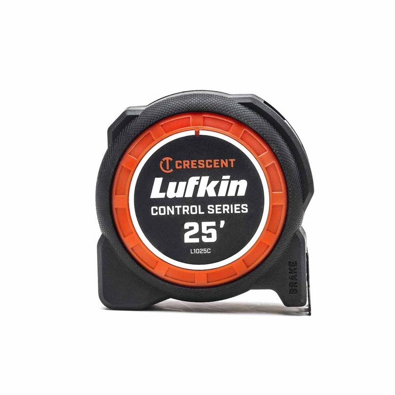 Lufkin L1025C-02 1-3/16 x 25′ Control Series Yellow Clad Tape Measure