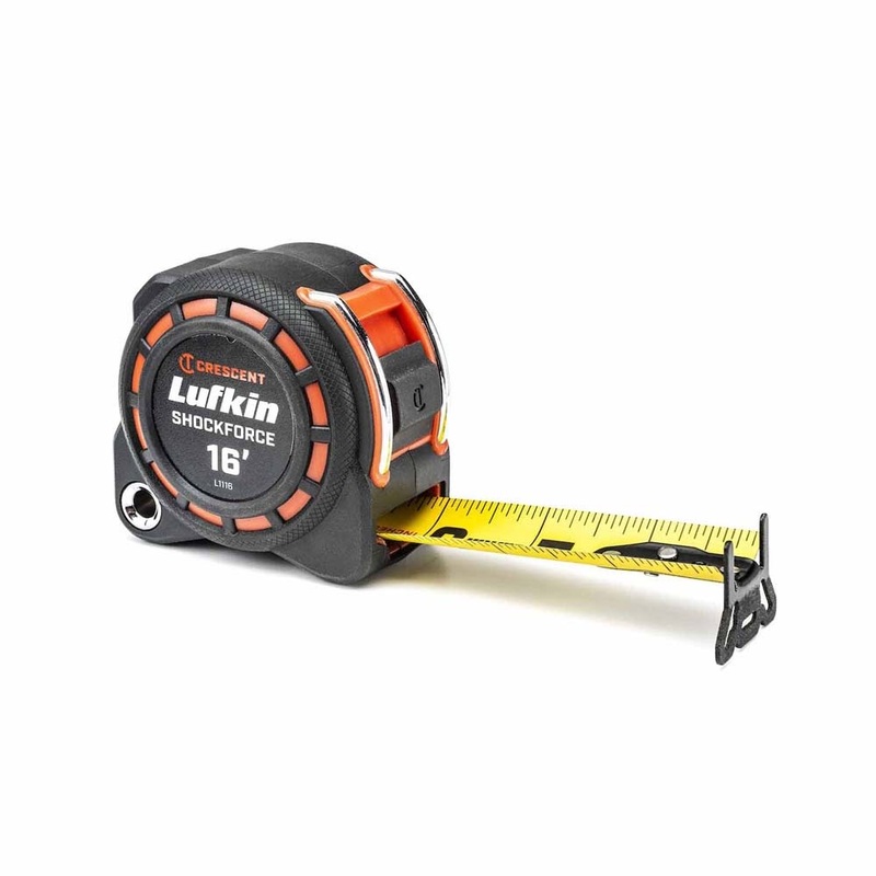 Lufkin L1116-02 1-3/16 x 16′ Shockforce G1 Dual Sided Tape Measure