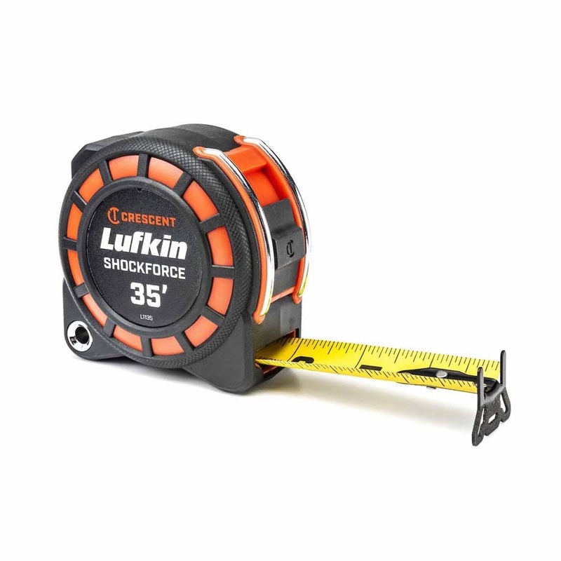 Lufkin L1135-02 1-3/16 x 35′ Shockforce G1 Dual Sided Tape Measure