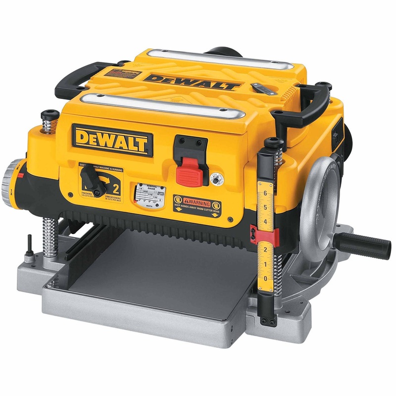 DeWalt DW735 Heavy-Duty 13 Three Knife, Two Speed Thickness Planer