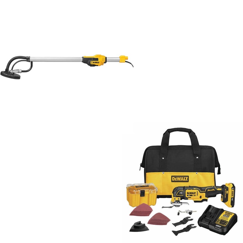 DeWalt DWE7800 9 4.7 Amp Sander W/ FREE DCS356D1 20V MAX XR Multi-Tool Kit