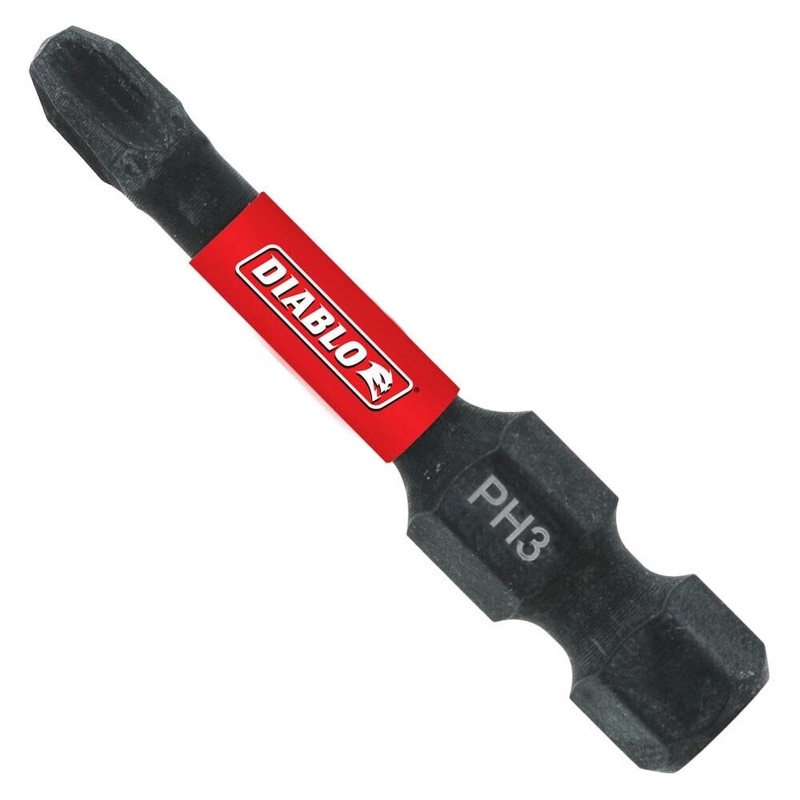Diablo DPH32B 2 in. #3 Phillips Drive Bit – Extreme Durability and Impact Resistance