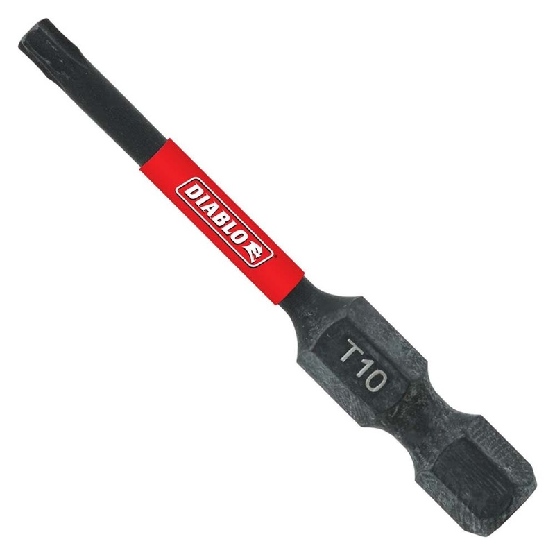 Diablo DT102B 2 in. #10 Torx Drive Bit – Extreme Durability and Impact Resistance