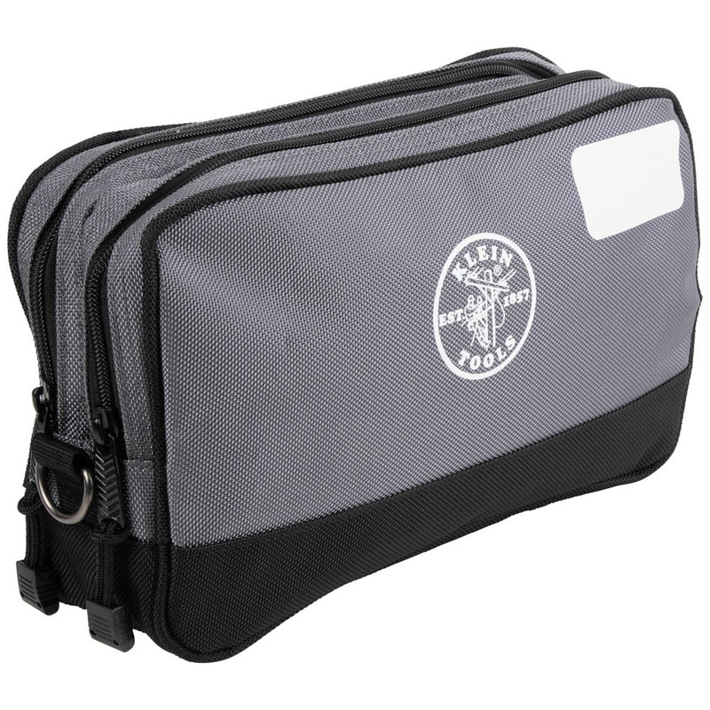 Klein 55583 Double Zipper Bag, 12 x 7
