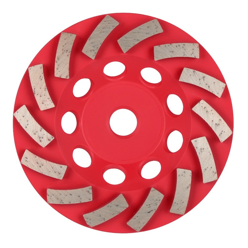 Milwaukee 49-93-7784 4-1/2 DIAMOND MAX Turbo Diamond Cup Wheel – 14 Segment