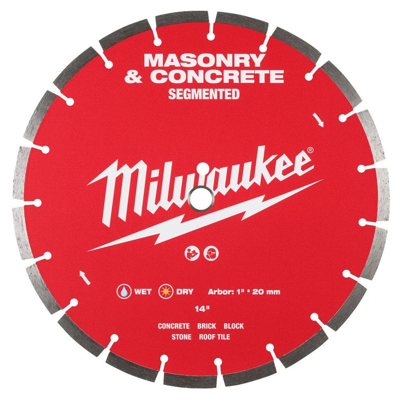 Milwaukee 49-93-9314 14 Segmented Masonry & Concrete Diamond Blade