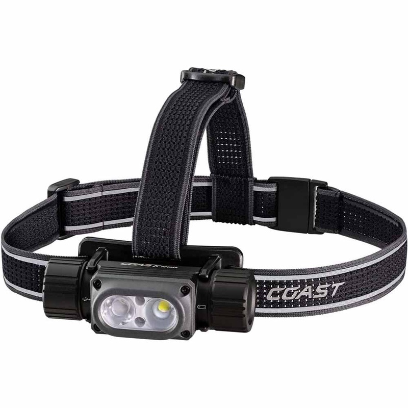 Coast 30742 Wph34R Headlamp Waterproof & Dust Proof 2000 Lumens 180M Beam 36H