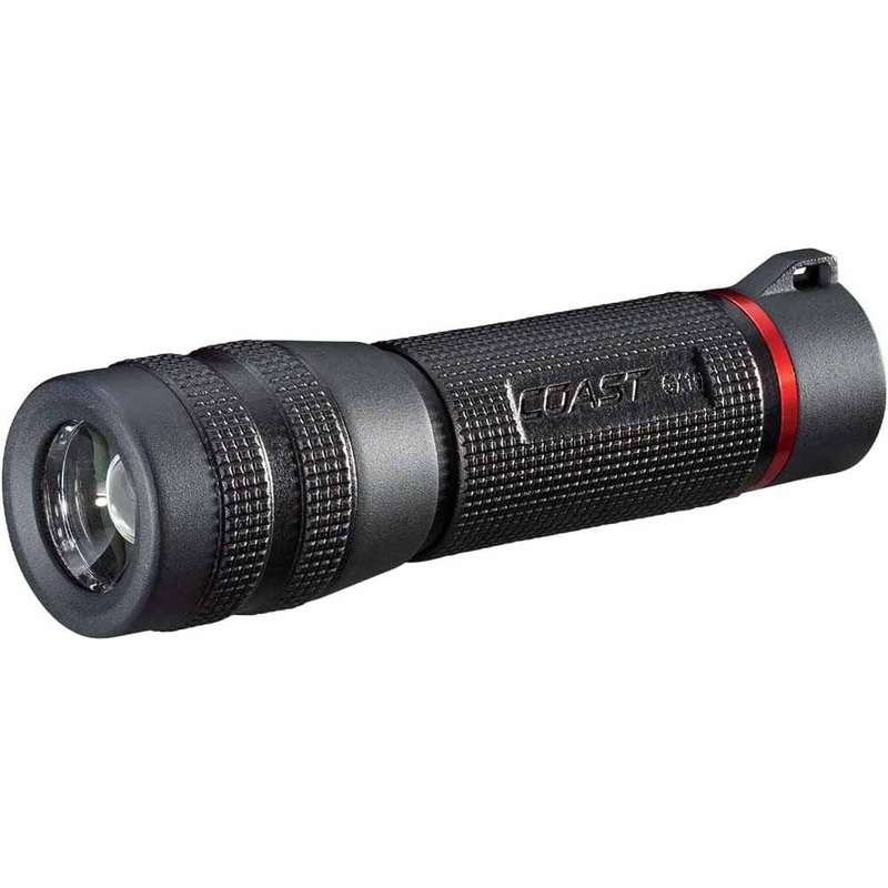 Coast 31054 Gx10 Flashlight Waterproof Dual Power 550 Lumens 177M Beam 18H